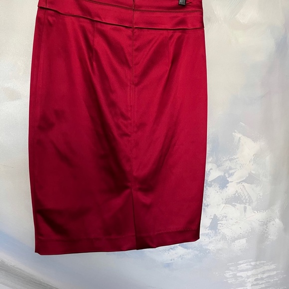 bebe Red Midi Dress - Picture 9 of 11